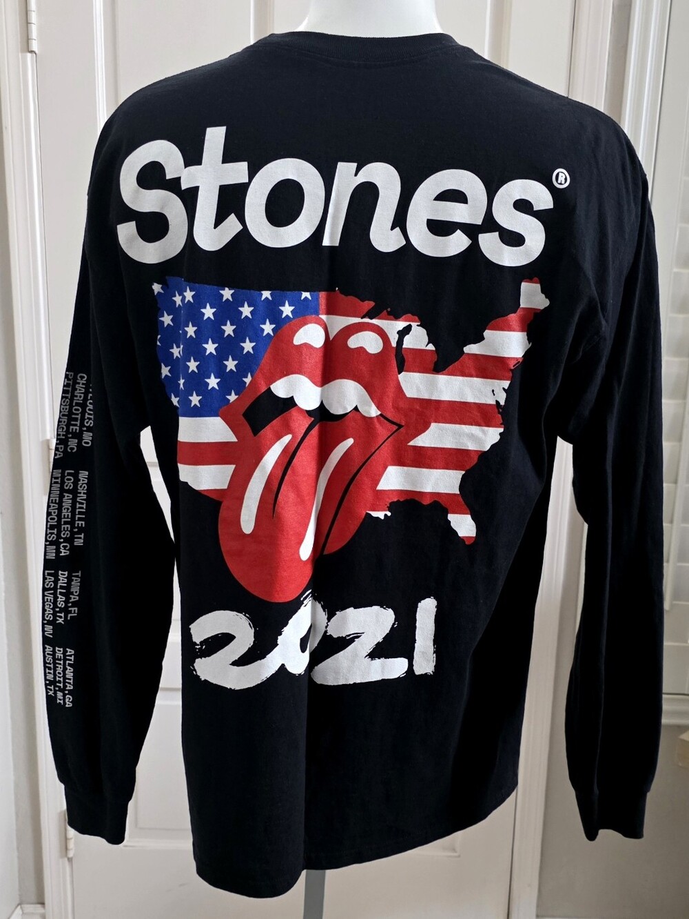 The Rolling Stones No Filter Tour USA 2021 Concert Longsleeve Shirt Adult Unisex